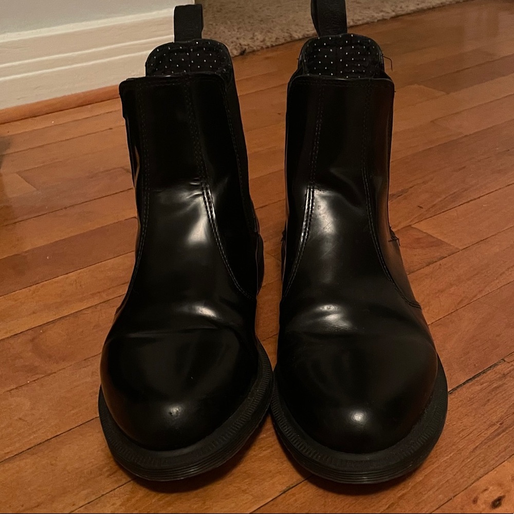 Dr. martens FLORA SMOOTH LEATHER CHELSEA BOOTS